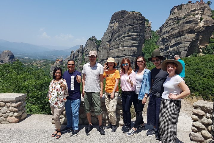 2-days rail trip from Athens to Meteora