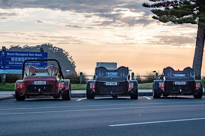 TAURANGA SHORE EXCURSION: Epic 25 min V8 Trike Tour (Tauranga)
