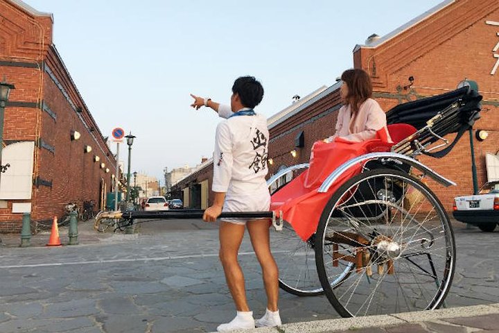 Enjoy a rickshaw tour with a local guide and the sunset