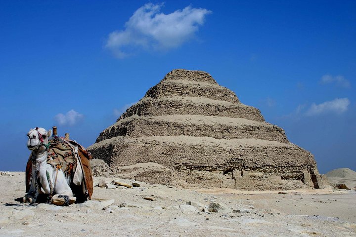 Full day tour to Giza Pyramids, Memphis, Sakkara & Dahshur with private guide