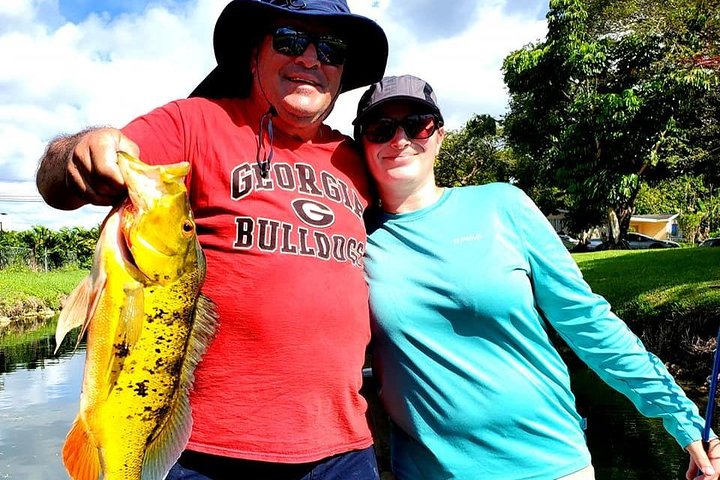 Private Peacock Bass Fishing Charter Near Boca Raton