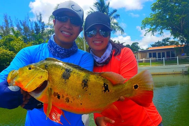 Private Peacock Bass Fishing Charter Near Boca Raton