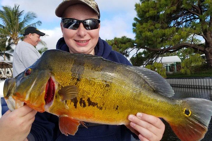 Private Peacock Bass Fishing Charter Near Boca Raton