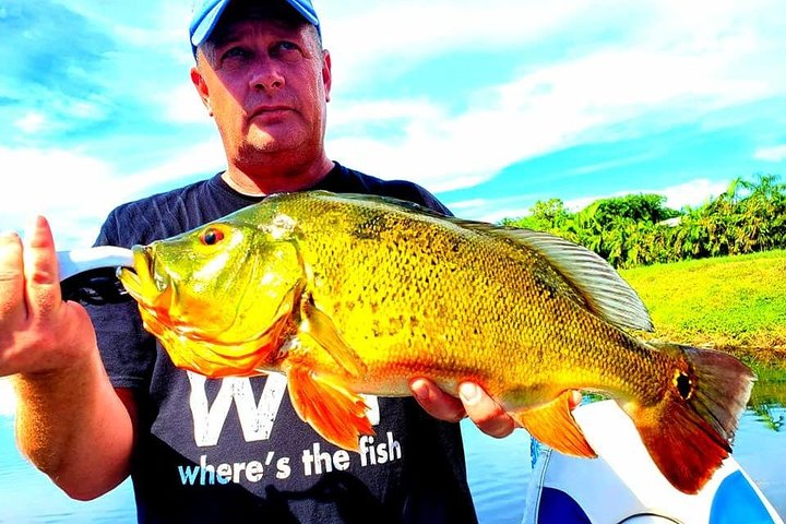 Private Peacock Bass Fishing Charter Near Boca Raton