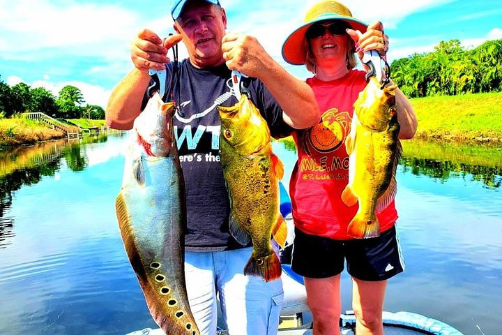Private Peacock Bass Fishing Charter Near Boca Raton
