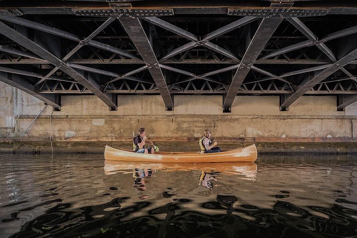 Cedar canoe tour in Klaipeda - ideal for Cruise Ship travelers.
