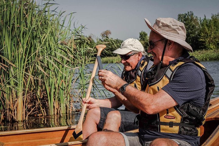 Cedar canoe tour in Klaipeda - ideal for Cruise Ship travelers.