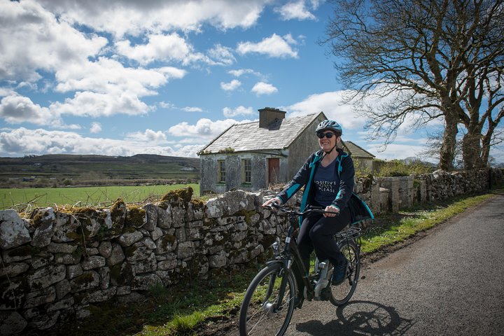 Burren Private Guided E-Bike Tour, with visit to Poulnabrone Tomb