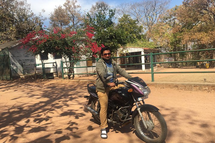 Raneh waterfall Khajuraho (motorcycle tour)