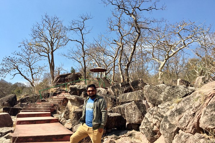 Raneh waterfall Khajuraho (motorcycle tour)