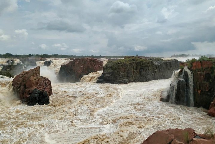 Raneh waterfall Khajuraho (motorcycle tour)