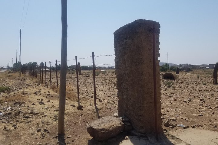 Axum : tall, carved obelisks, relics of the ancient Kingdom of Aksum.
