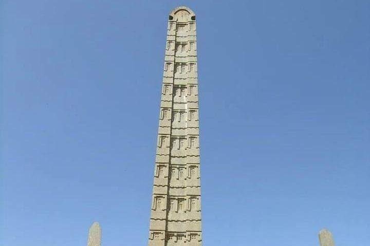 Axum : tall, carved obelisks, relics of the ancient Kingdom of Aksum.