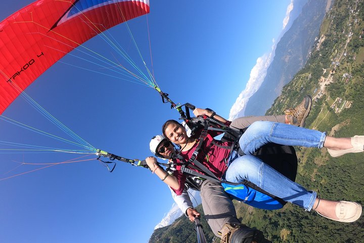 Paragliding at Sarangkot Pokhara
