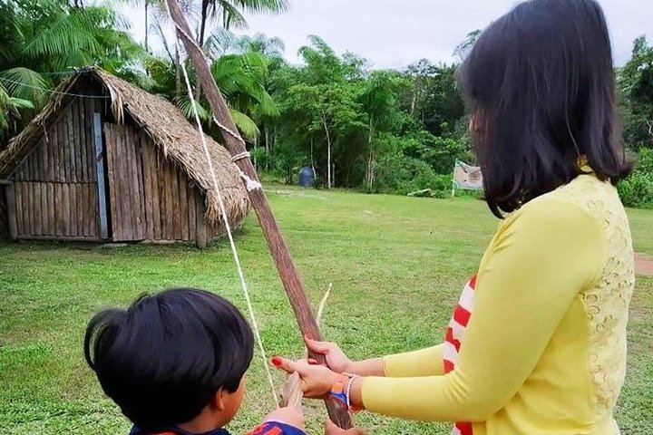 Santos Shore Excursion: Full Day Rain Forest Indian Reservation