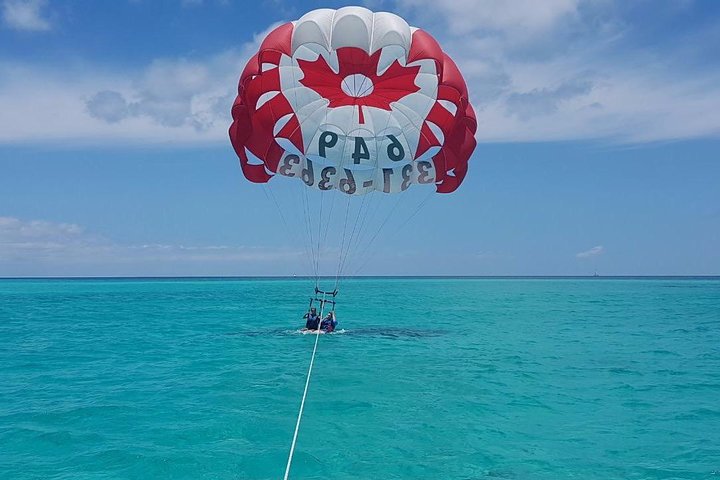Key to the Sea Parasailing- Birds Eye View of the Best Beach in the world