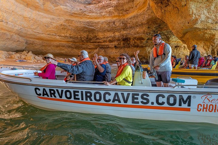 Benagil Long Boat tour (From Carvoeiro to Praia da Marinha)