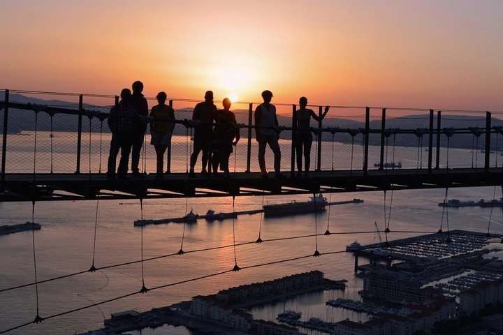 Gibraltar Skywalk & Suspension Bridge Tour 1.45hrs