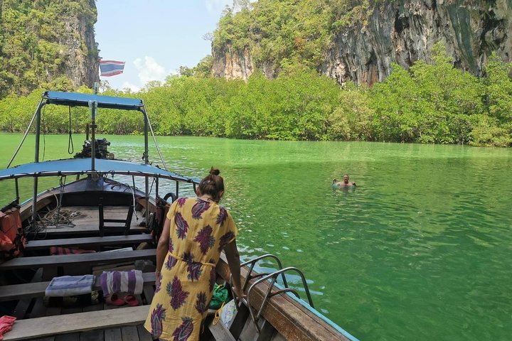 Krabi Hong Island Tour: Charter Private Long-tail Boat