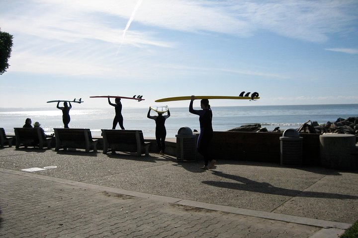 Beginner Surf Lesson in Santa Cruz