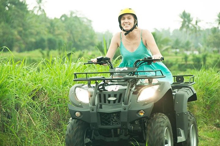 Ubud ATV Ride Through Elephant Cave, Monkey Forest, Waterfall