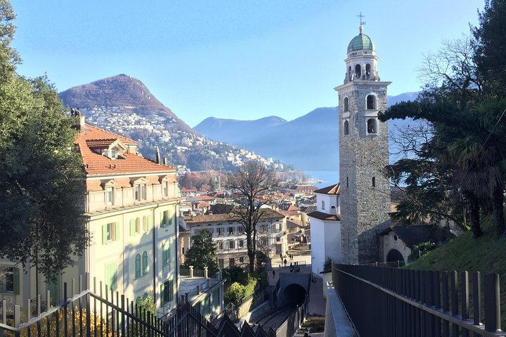 Lugano Morcote, Lake Lugano, private guided tour, from Lugano