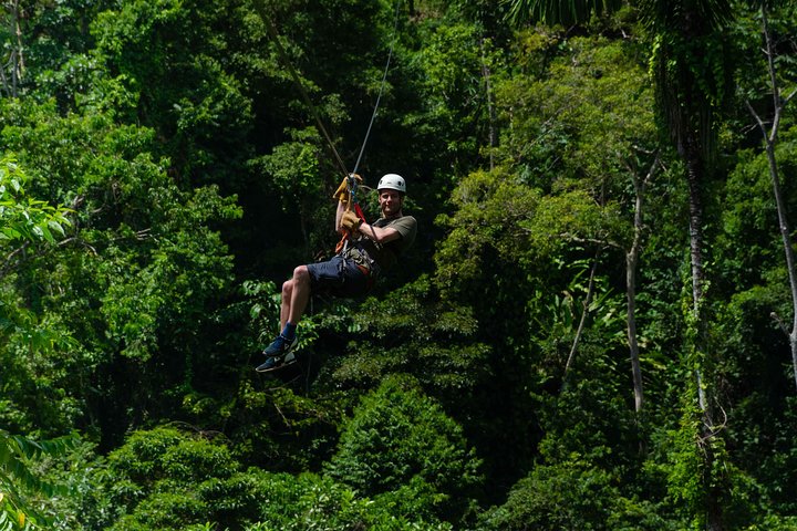 Take your adrenaline to the fullest with our Zipline tour!