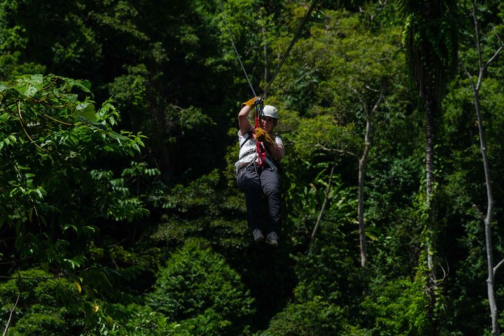 Take your adrenaline to the fullest with our Zipline tour!