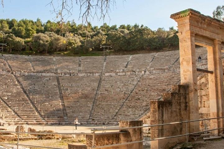Mycenae, Ancient Corinth, Corinth Canal & Epidaurus from Nafplio