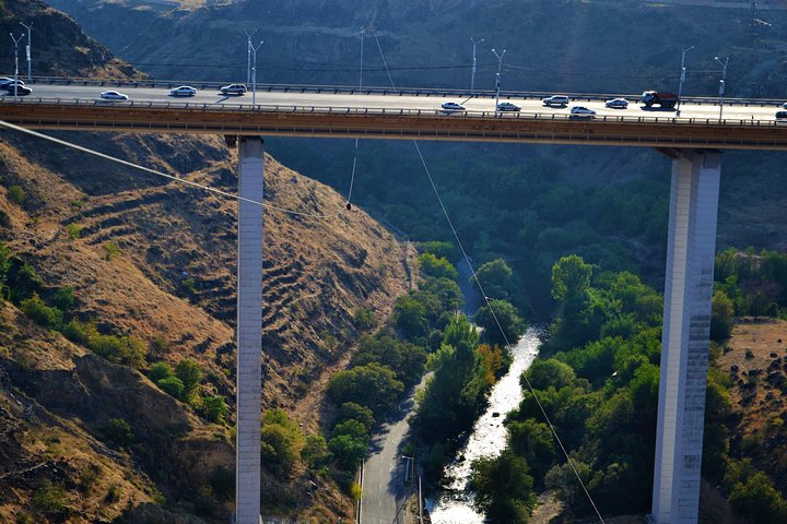 Try the fastest zipline in Armenia