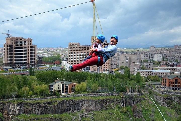 Try the fastest zipline in Armenia