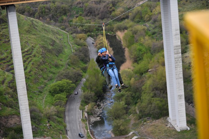 Try the fastest zipline in Armenia
