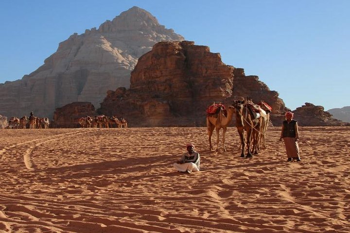 From Petra to Wadi Rum, then back to Amman or the airport.