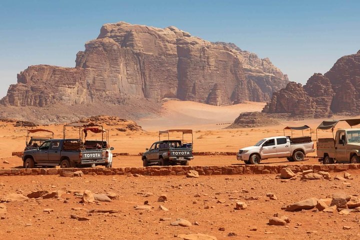 From Petra to Wadi Rum, then back to Amman or the airport.