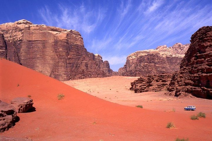 From Petra to Wadi Rum, then back to Amman or the airport.
