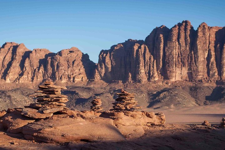 From Petra to Wadi Rum, then back to Amman or the airport.