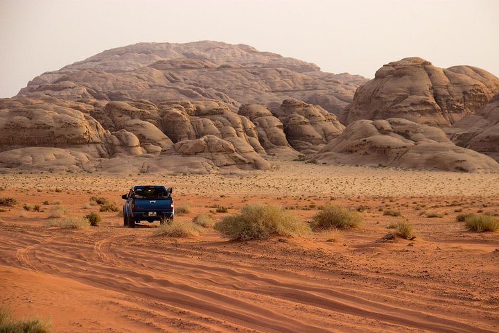 From Petra to Wadi Rum, then back to Amman or the airport.