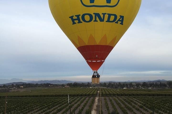 Temecula Shared Hot Air Balloon Ride