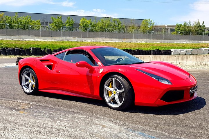 Racing Experience - Test Drive Ferrari 488 on a Race Track Near Milan/Pavia