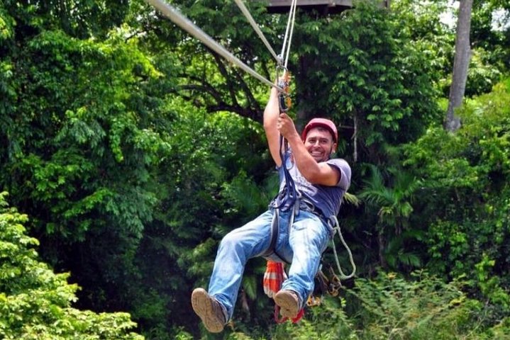Cave Tubing and Zipline Adventure From San Pedro