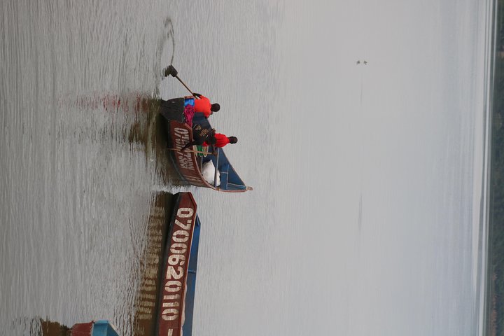 Sunrise or Sunset Canoeing at Lake Mutanda