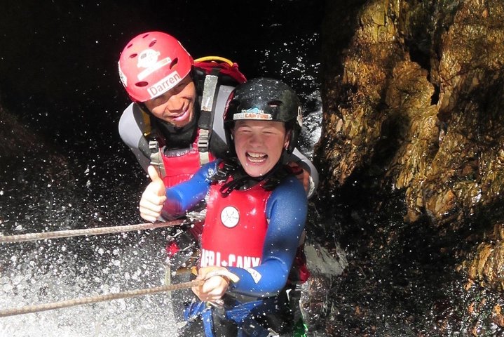 Short Canyoning Trip in The Crags