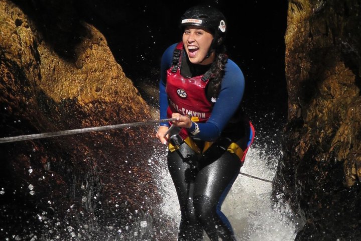 Short Canyoning Trip in The Crags