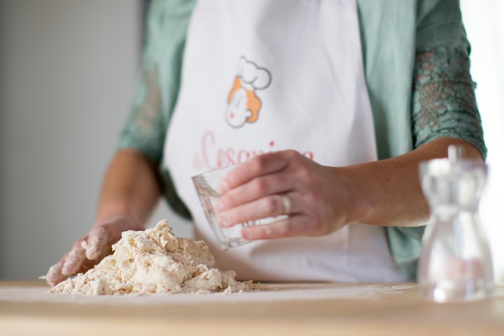 Pasta-making class at a local's home with tasting in Aosta