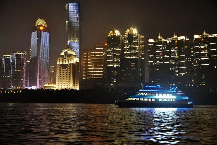 Nanchang Autumn Water Square Music Fountain Night Show with Local Food Dinner