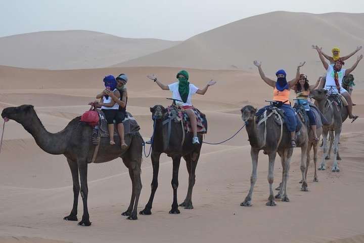 1 Night in desert Merzouga with Camel trek - Erg-Chebbi, Morocco