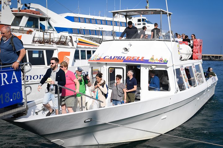 Capri Coast to Coast: Boat Tour with Optional Blue Grotto