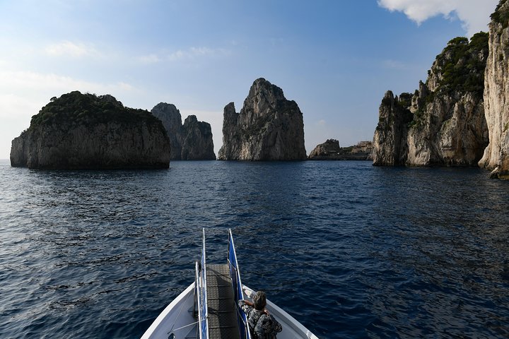 Capri Coast to Coast: Boat Tour with Optional Blue Grotto