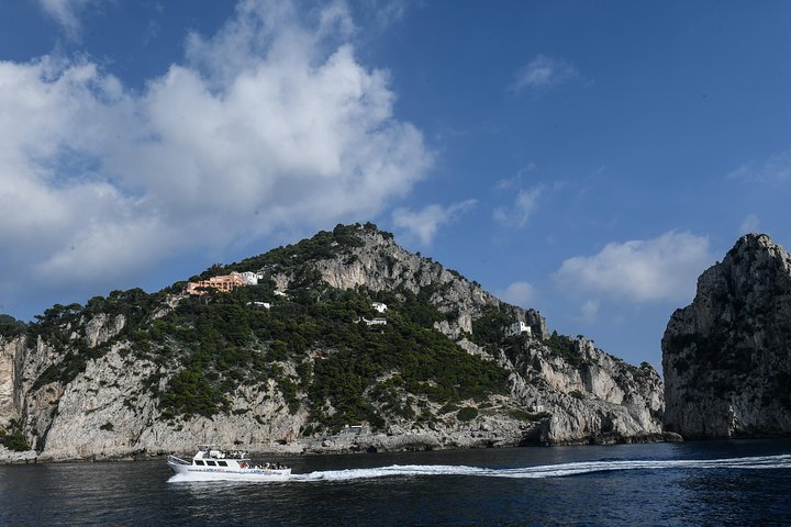 Capri Coast to Coast: Boat Tour with Optional Blue Grotto
