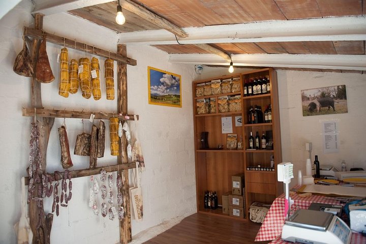 Montepulciano: Cinta Senese Farm Tour, Food Tasting & wine